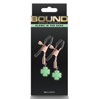 Bound Nipple Clamps G4 Rose Gold