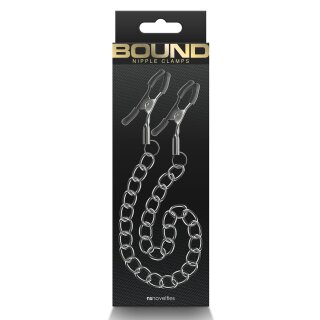Bound Nipple Clamps DC2 Gunmetal