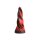Hell Kiss Twisted Tongues Silicone Dildo - Red - 18,8 cm