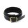 Shiny Black Leather Collar