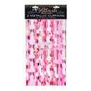 Glitterati Penis Foil Curtain, Set of 2