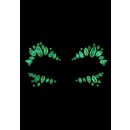 Shots Ouch! Körperschmuck leuchtende Gesicht Aufkleber