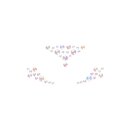 Shots Ouch! Körperschmuck leuchtende Gesicht Aufkleber