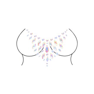 Shots Ouch! Body jewelry glowing decoltee stickers