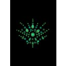 Shots Ouch! Body jewelry glowing chest stickers