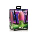 Xeno Egg Glow in the Dark Silicone Egg Pink 13,3 cm