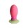 Xeno Egg Glow in the Dark Silicone Egg Pink 13,3 cm