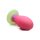 Xeno Egg Glow in the Dark Silicone Egg Pink 13,3 cm