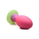 Xeno Egg Glow in the Dark Silicone Egg XL Pink 17,5 cm