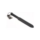 Master Series Stung Silicone Tawse Black