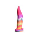 Unicorn Tongue Glow in the Dark Silicone Dildo Rainbow...