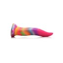 Unicorn Tongue Glow in the Dark Silicone Dildo Rainbow 21,3 cm