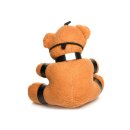 Gagged Teddy Bear Keychain Brown