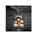 BDSM Teddy Bear Keychain Tan