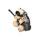 BDSM Teddy Bear Keychain Tan