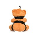 Rope Teddy Bear Keychain - Brown