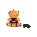 Rope Teddy Bear Keychain - Brown