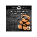 Rope Teddy Bear Keychain - Brown