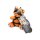 Rope Teddy Bear Keychain - Brown