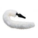 XR Brands White Fox Tail and Ears Set