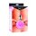 XR Brands Fluffy Bunny Tail Anal Plug 2.5 cm pink