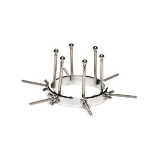 XR Brands Master Series Oculus Stainless Steel Anal Explorer