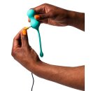 Romp Cello vibro-ball duo turquoise