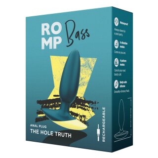 Romp Bass anal plug green