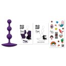 Romp Amp Flexible Analkette lila