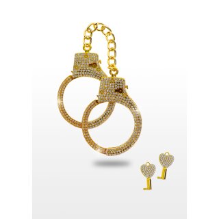 Diamond Wrist Cuffs Gold
