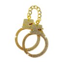 Diamond Wrist Cuffs Gold
