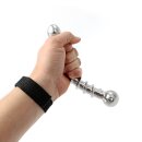 Curve Steel Dildo Twisted 21 cm