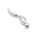 Curve Steel Dildo Ridges 22 cm