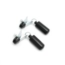 Nipple Adjustable Clamps 2x100g Bullet Weights