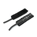 Fluffy Inside Black Leather Handcuff