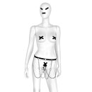 Leather Hip Belt and Rings with 4 Clamps