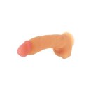 Girthy George Dildo with Suction Cup 9 inch Flesh 22,9 cm