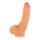 Girthy George Dildo with Suction Cup 9 inch Flesh 22,9 cm