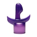 XR Brands G Tip Wall Massager attachment purple
