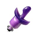 XR Brands G Tip Wall Massager attachment purple