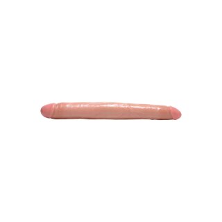 XR Brands Realistic Double Dildo 44,5 cm skin-colored