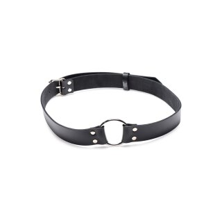 XR Brands leather strap dildo strap for chairs black