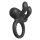 Ramrod Rabbit Vibrating Cockring Black
