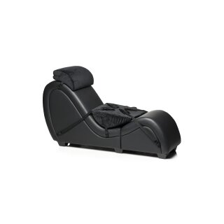 Master Series Kinky Sex Chaise with Love Pillows Black