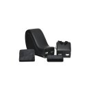 Master Series Kinky Sex Chaise with Love Pillows Black