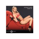 Master Series Kinky Sex Chaise with Love Pillows Red