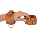 Leder Cuffs natur