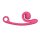 Snail Vibe Curve Vibrator Pink