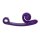 Snail Vibe Curve Vibrator Purple