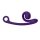 Snail Vibe Curve Vibrator Purple